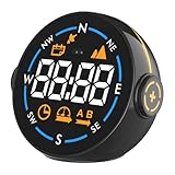 Comphic Car Head-Up Display GPS Misuratore Intelligente Display della velocità Rilevamento Intelligente del Movimento Altimetro Adatto A Tutte Le Auto