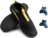 Cressi Coco Shoes - Scarpa Sportiva Ideata per Sport Acquatici, Shoes Nero/Giallo 42, Adulti Unisex