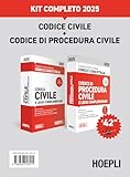 Codice civile e Codice di procedura civile 2025. Kit completo
