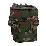 Zaino raccolta funghi e castagne con gerla in vimini