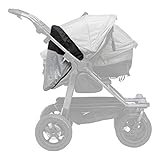 Parasole per passeggino gemellare e gemellare.