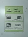 CGE Radio televisori. Pieghevole pubblicitario