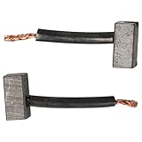 vhbw 2x spazzola in carbone per motore di avviamento compatibile con Suzuki GSX 1100 GS110X 1980-1981, L GS110X 1980 moto, automezzo