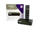 Humax 9-00142 - Decoder digitale terrestre DVB-T2 HD-2022T2 Digimax T2 con telecomando 2 in 1 per controllare il TV