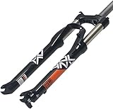 STRTG 26/27.5/29Er MTB Tutto in Lega di Alluminio Sospensione Meccanica della Sospensione della Forcella A Molla Smorzamento per Accessori per Biciclette B,26inch