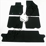 Car Lux AR03613 - Tappeti tappetini su misura in velluto per Logan MCV 7 posti