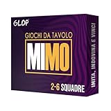 GLOP Mimo - Giochi di Societa - Mettete alla Prova le Vostre Abilità di Mimo - Divertente Gioco per Adulti e Famiglie - Bambini Sopra i 8 anni - Da 2 a 6 squadre