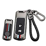 ontto Custodia per chiave auto, adatta per Honda Forza 250 350 X-ADV 750 SH150i SH300 150 PCX 125 SH125 JpADV150 custodia portachiavi con portachiavi con 2 tasti nero