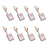 8 Pezzi Spazzole di Carbone Compatibili con Makita CB-440 CB-448 CB-436 195021-6 194427-5 194159-4, Ricambio per Utensili Elettrici Makita BDF440 BFR440 BFR550 BFR750, Carboncini Motore 13x10x3mm