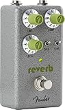 Fender Hammertone Pedale Reverb per Chitarra, 3 Modalità Reverb, True-Bypass, Adatto a Live e Studio, Design in Alluminio Resistente