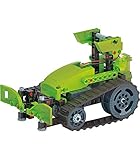 Clementoni- Laboratorio di Meccanica-Trattore Cingolato-Set Costruzioni (Versione in Italiano) -Made in Italy, 8 Anni+, Multicolore, 19178