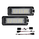 Bynome luci targa LED per auto Canbus, senza errori, SMD per V-W Golf 4 5 6 MK4 MK5 MK6 Passat Polo CC Eos Phaeton Scirocco New Beetle