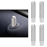 Alppihym Copripulsante con perno della serratura della porta in 4 pezzi compatibile con Mercedes Benz W205 W166 W213 C GLE GLC MVP Vito - Ricambi auto di qualità premium