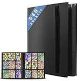 540 Tasche Raccoglitore Carte Magic, 30 Pagine Album Carte Collezionabili, Binder Carte Doppio Lato Compatibile per One Piece, Pokemon, Yu-Gi-Oh, MTG, Carte da Sport Album Figurine