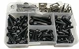 zhyubnd Bulloni Carenatura Moto Dadi Clip Viti Kit per BMW F700GS F 700 F700 GS 2012-2018 Acciaio Inox Elementi di Fissaggio Accessori Ricambi