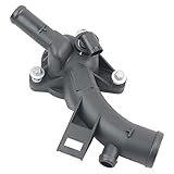 Bisenya Flangia del refrigerante con sensore tubo dell'acqua 1338022 di ricambio per Astra J P10 Corsa D E Meriva B S10 Adam M13 1.2 1.4 25192985 55562048