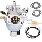 ZAMDOE Carburatore di Ricambio per Briggs 847395 846280 808725 846944 350772-0045-01 350772-0102-01 350776-0046-02 350777-0034-01 Motore, per JD LT-166 16 HP Vanguard Engine