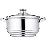 Kitchen Craft Clearview - Vaporiera Universale in Acciaio Inox