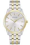 Bulova Orologio Analogico al Quarzo Uomo con Cinturino in Acciaio Inossidabile 98B385