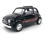ICE TOYS modellino in scala modello 500 in scala 1:24 (500 black)