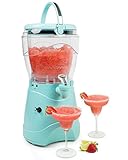 Nostalgia Macchina per Bevande Fredde e Margarita per Casa Maker di Slushy da 3,7 L con Beccuccio in Acciaio Inossidabile Facile da Pulire e Doppi Isolamenti Aqua