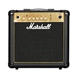 Marshall Mg15G, Amplificatore da Pratica Adatto per Chitarra Elettrica, Nero e Oro