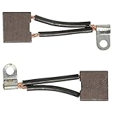 vhbw 2x spazzola in carbone per motore di avviamento compatibile con Kawasaki Z 1300 A 1979, A 1980, A 1981, A 1982, A 1983 moto, automezzo