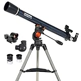 Celestron 21061 AstroMaster 70AZ Telescopio rifrattore, Blu scuro