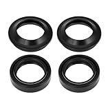 Be In Your Mind 1 Set Di Guarnizioni Antipolvere Per Forcella Moto 31x43x10,5 Mm Compatibile Con Honda CB125F 2015-2020 MSX125 2013-2017