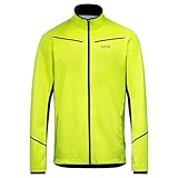 GOREWEAR R3 WINDSTOPPER® Giacca Uomo, Neon Yellow / Black, M