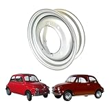 Cerchio Ruota in Ferro 12" Attacco Largo 4x190 per 500 d’Epoca F/L/R - Compatibile, Non originale