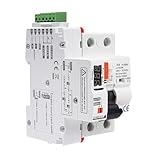 Interruttore Differenziale a Riarmo Automatico con display a LED,40A 30mA 2P AC230V Salvavita con Riarmo Automatico RCCB Salvavita Riarmo Automatico(30mA Type A)
