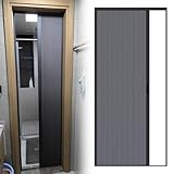 Porta a fisarmonica larga 60-90 cm, porta pieghevole per bagno, dimensioni personalizzabili, porte interne a libro con accessori, porta scorrevole divisoria senza foratura