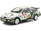 Solido 421181260 FORD SIERRA COSWORTH Nessuno Auto in miniatura da collezione, bianco/verde, 1/18ème