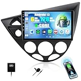[6G+128G 8 Core] CAMECHO Android 15 Autoradio per Ford Focus MK1 C170 1998-2005, Navi Carplay Android Auto, Stereo con Schermo da 9 Pollici con Bluetooth 32EQ DSP Mirror Link