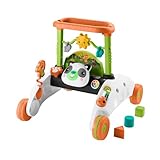 Fisher-Price Primi Passi al Volante, giocattolo ispirato a una macchina che incoraggia, Edizione: Olandese; Inglese, UK; Francese; Tedesco; Italiano; Espagnolo, Castilian, HJY73