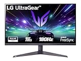 LG UltraGear 27GS50F Monitor Gaming 27" FHD (1920x1080), 180Hz, 1ms, AMD FreeSync, HDR 10, HDMI 1.4, DisplayPort 1.2, Uscita Cuffie, Flicker Safe, Nero