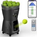 PT-MINIPro Macchina Lanciapalle Tennis Leggera - Controllo App, Ideale per Interno, 65 Palline, Batteria 3-5h, Sistema Didattico, Allenatore Tennis Automatico Portatile (Nero)