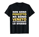 Abbigliamento Simpatico Scritte Divertenti Uomo Veneto Maglietta