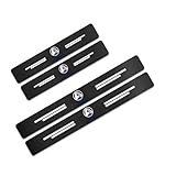 ztpato 4 Pezzi Fibra di Carbonio Adesivo Battitacco,per AIXAM 2011 2016 2018 2020 batticalcagno Protezioni Plates Anti-Graffio Scuff Auto Accessori