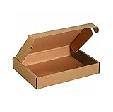 Scatole Cartone Fustellate Piatte Avana 43x31x5cm Scatoloni Imballaggio Spedizioni Cartoni Trasloco Scatoli in cartone Ondulato Leggere Solide e Resistenti - set da 10 - Made in Italy