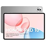 HONOR Pad 10 12,1 Pollici 120HZ 2.5K HONOR Eye Comfort Display 8GB/256GB WIFI 10100mAh Batteria Tablet, 4nm Snapdragon 7 Gen 3, AI Efficienza, 6 Altoparlanti, Android 15, Gray [Versione italiana]