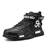 FUSHITON Scarpe Hi-Top da Uomo Moda Sneaker Bassa Sneaker da Corsa Scarpe Sportive da Passeggio per Fitness