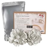 Ideen mit Herz Intonaco di alabastro Premium | Pasta per Modellismo e Modellare | Polvere di Gesso Extra Fine | Gesso Fai da Te | Ideale per Modellazione | 2500 g