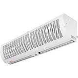 VEVOR Barriera d'aria 1,1 m 2 velocità 2292 m³/h, Barriere d'aria Ventilatore per porta da interni con finecorsa per carichi pesanti, Facile da installare Non riscaldata