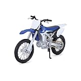 Maisto 20-13021 Bburago Yamaha YZ450F, blu e bianca - Scala 1:12