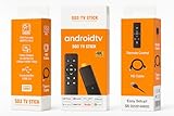 S03 TV Stick Android, 4K Ultra HD, Telecomando, Compatibile con Netflix Youtube Prime2 ram-16 Flash Migliorato ...Non compatibile con l'app Tedi Telecable.Video