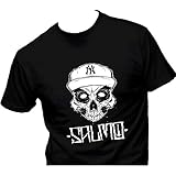 DANZA in VETRINA T-SHIRT UOMO BAMBINO NEONATO SALMO rap rapper musica MANICA CORTA SCOLLO TONDO COTONE