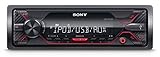 Sony DSX-A210UI Autoradio senza Lettore CD, Ingresso AUX e USB per iPhone/iPod, Android Music Playback, Potenza 4 x 55 W, Compatibile con File FLAC
