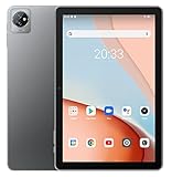 Blackview Tab 7 Tablet Android 12, 10,1’’ HD+ IPS Display, Quad-core 5GB RAM+64GB ROM(1TB Scheda SD Esterna), Fotocamera 5MP+2MP, WIFI Bluetooth Type-C, Dual BOX Altoparlanti Grigio